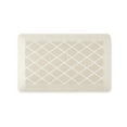 thumbnail image 1 of Martha Stewart Miles Modern Diamond Anti-Fatigue Air-Infused Kitchen Mat, Beige, 19.6"x32", 1 of 9