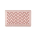 thumbnail image 1 of Martha Stewart Miles Modern Diamond Anti-Fatigue Air-Infused Kitchen Mat, Spice Red, 19.6"x32", 1 of 5