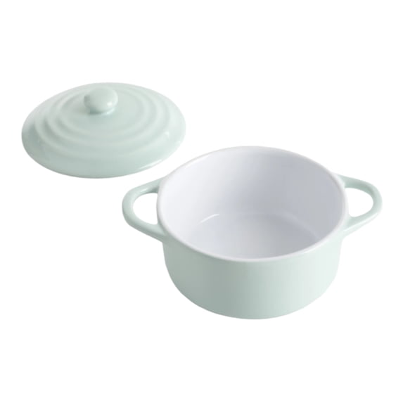 Martha Stewart Mini Casserole Set with Lids, 3 Pack - Grey