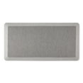 thumbnail image 1 of Martha Stewart Mira Modern Heathered Anti-Fatigue Air-Infused Kitchen Mat, Grey, 19.6"x39", 1 of 1