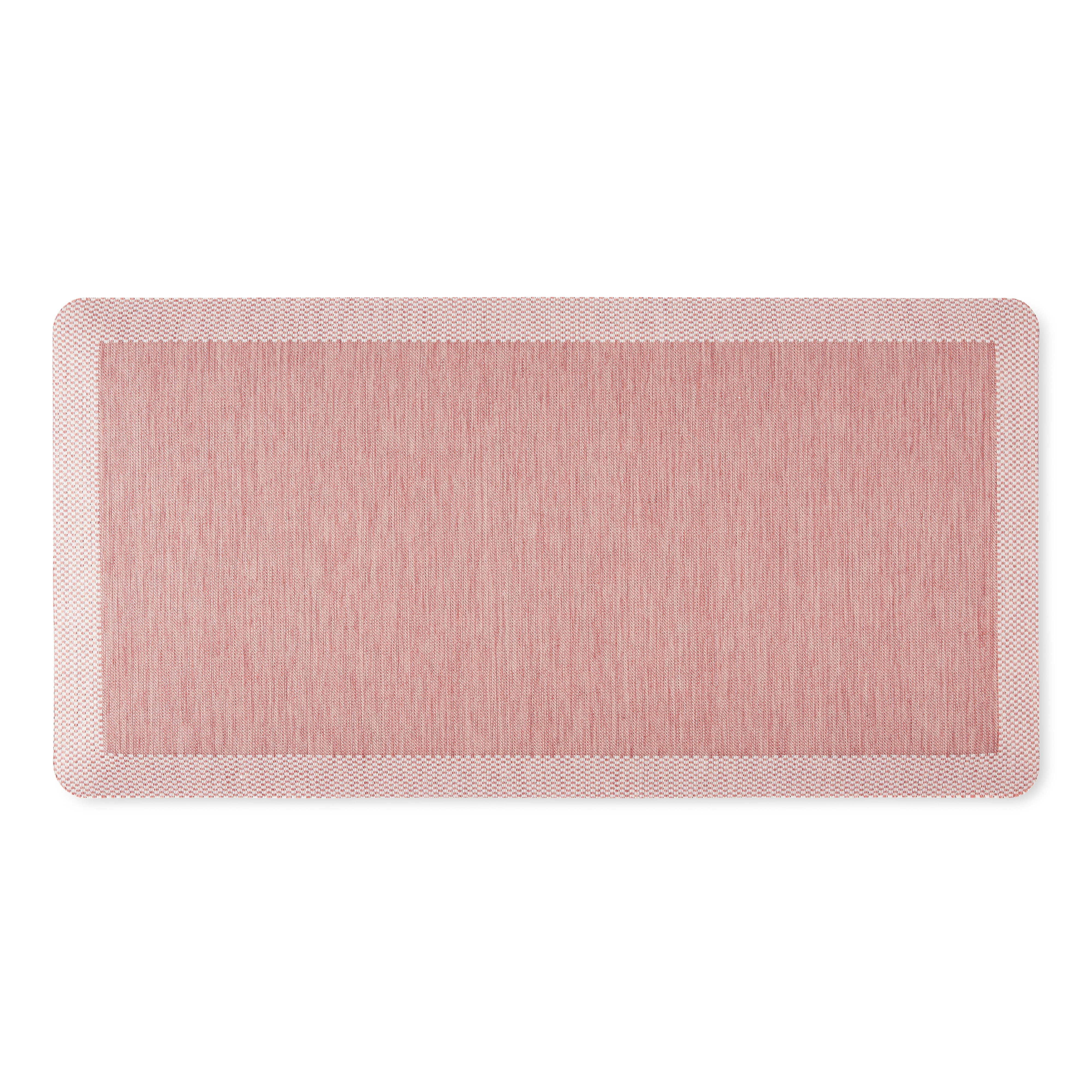 Spice Red Heathered Anti-Fatigue Kitchen Mat, 19.6" x 39"