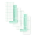 thumbnail image 1 of Martha Stewart Modern Waffle Kitchen Towel Set 6-Pack, Aqua Blue, 16"x28", 1 of 11