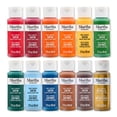 thumbnail image 1 of Martha Stewart Multi-Surface Acrylic Craft Paint, Satin Finish, Autumn Harvest, Set of 12, 2 fl oz, 1 of 10