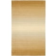 thumbnail image 1 of Martha Stewart Ombre Gradient Gold Wool Rug, 1 of 2