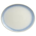 thumbnail image 1 of Martha Stewart Oval Stoneware Serving Platter, 13-5/8", Blue, 1 of 4