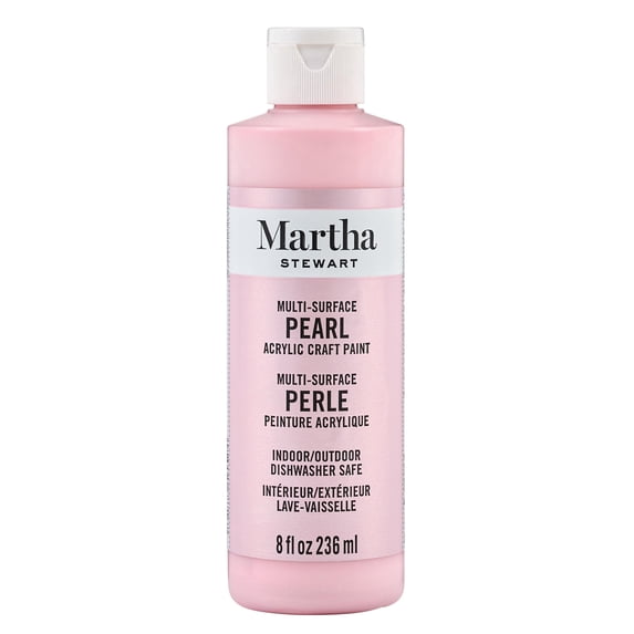 Martha Stewart Pearl Finish Acrylic Craft Paint, Antique Silk, 8 fl oz