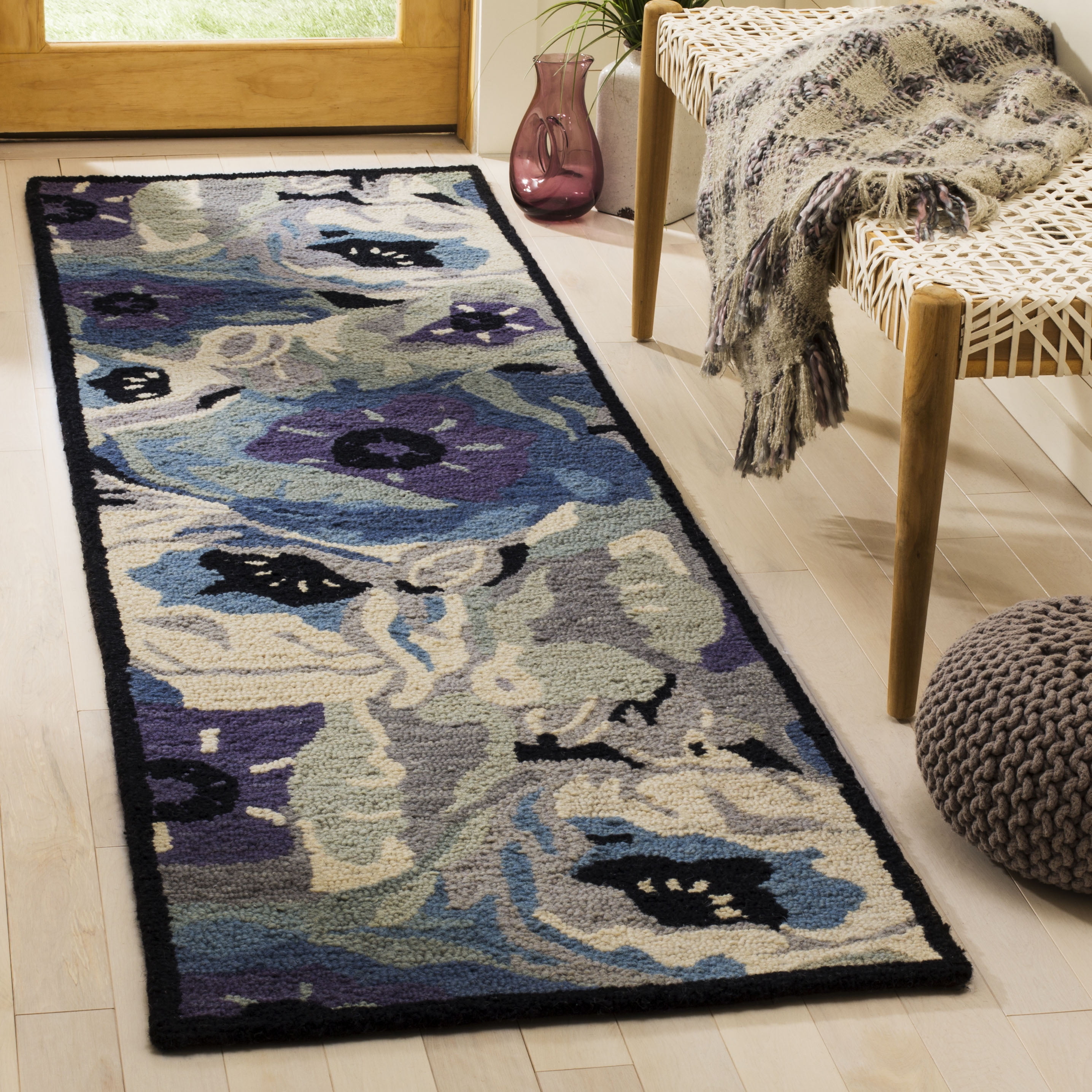 Martha Stewart Poppy Floral Area Rug - Walmart.com