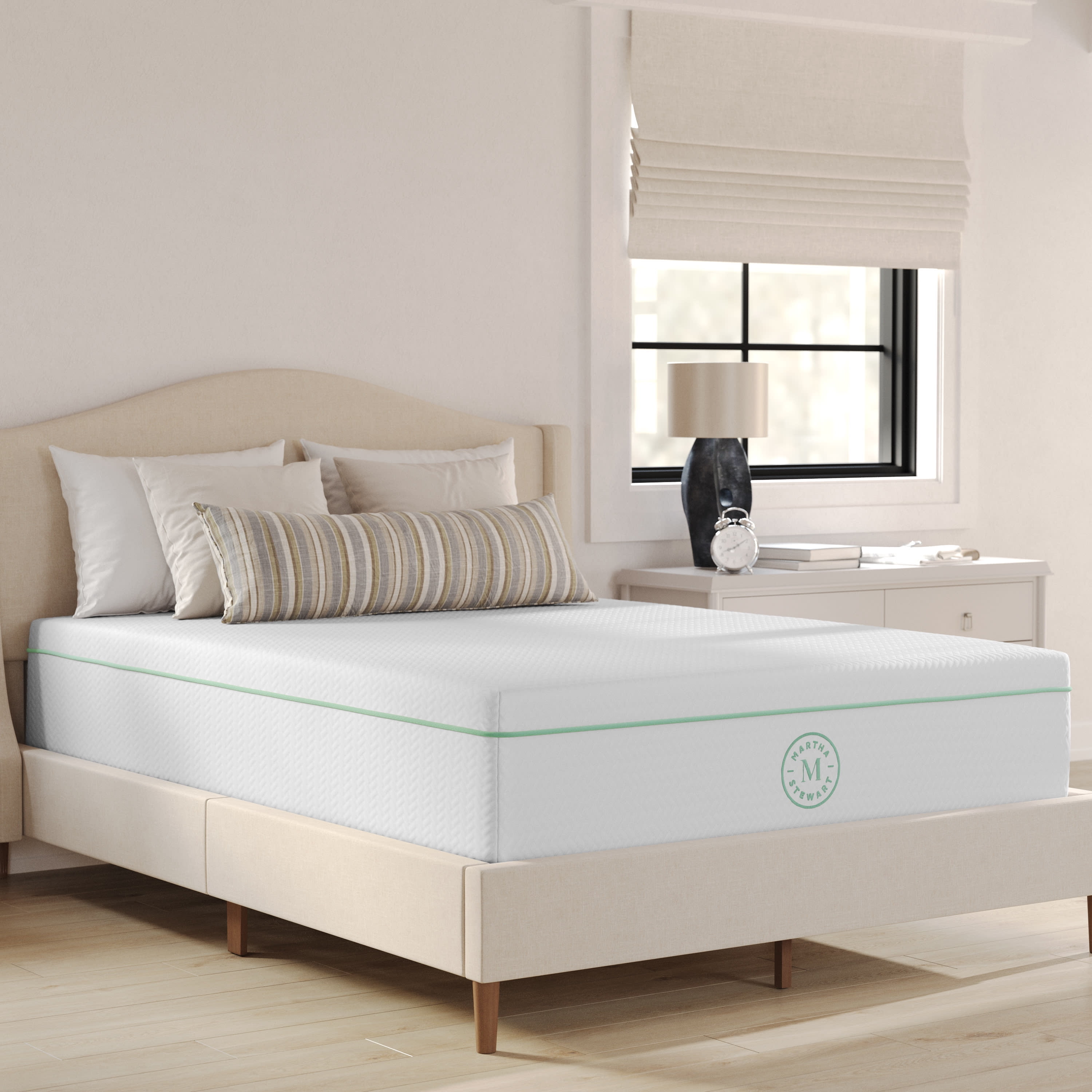 Martha Stewart  Premium Medium-Firm Dual-Action Cooling Memory Foam Mattress in a Box Full - Cushion Firm