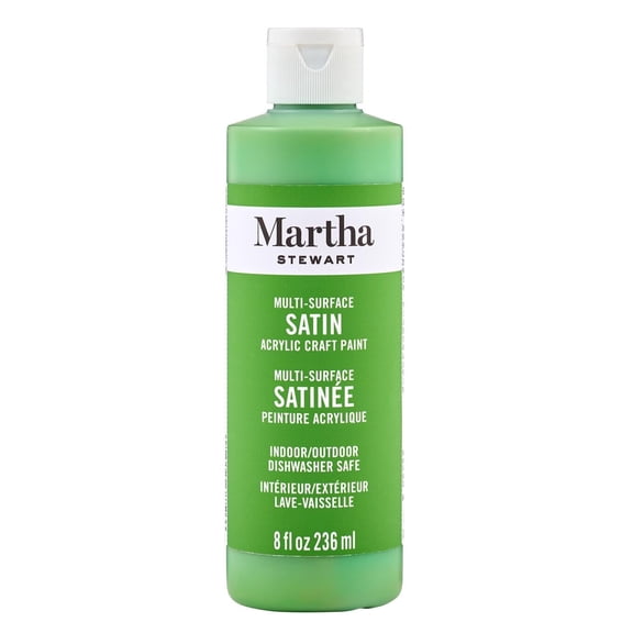 Martha Stewart Multi-Surface Acrylic Craft Paint, Satin Finish, Scottish Highland, 8 fl oz