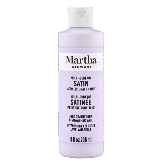 Martha Stewart Premium Satin Finish Craft Paint, Sweet Pea, 8 fl oz