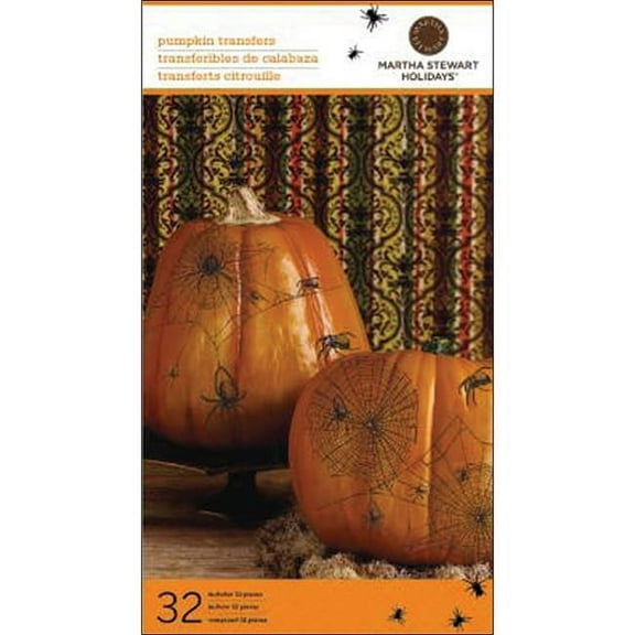 Martha Stewart  Pumpkin Transfers (Pack of 32)