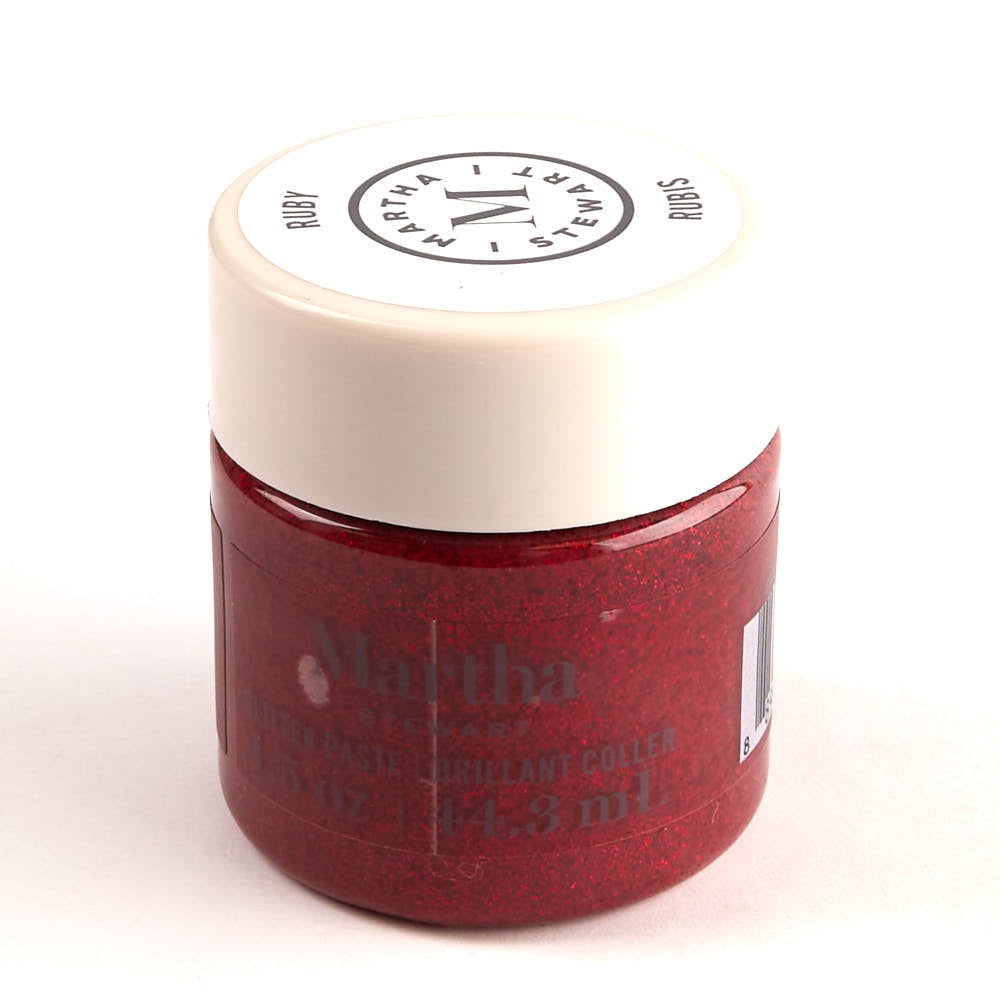 Martha Stewart Ruby Glitter Paste (2 Pack): Add a Touch of Sparkle to ...