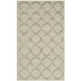 thumbnail image 1 of Martha Stewart Quatrefoil Mist Silk/ Wool Rug (5'6 x 8'6), 1 of 3