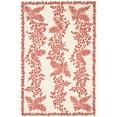 thumbnail image 1 of Martha Stewart Rugs Hand-Tufted Red/Dahlia Area Rug, 1 of 5