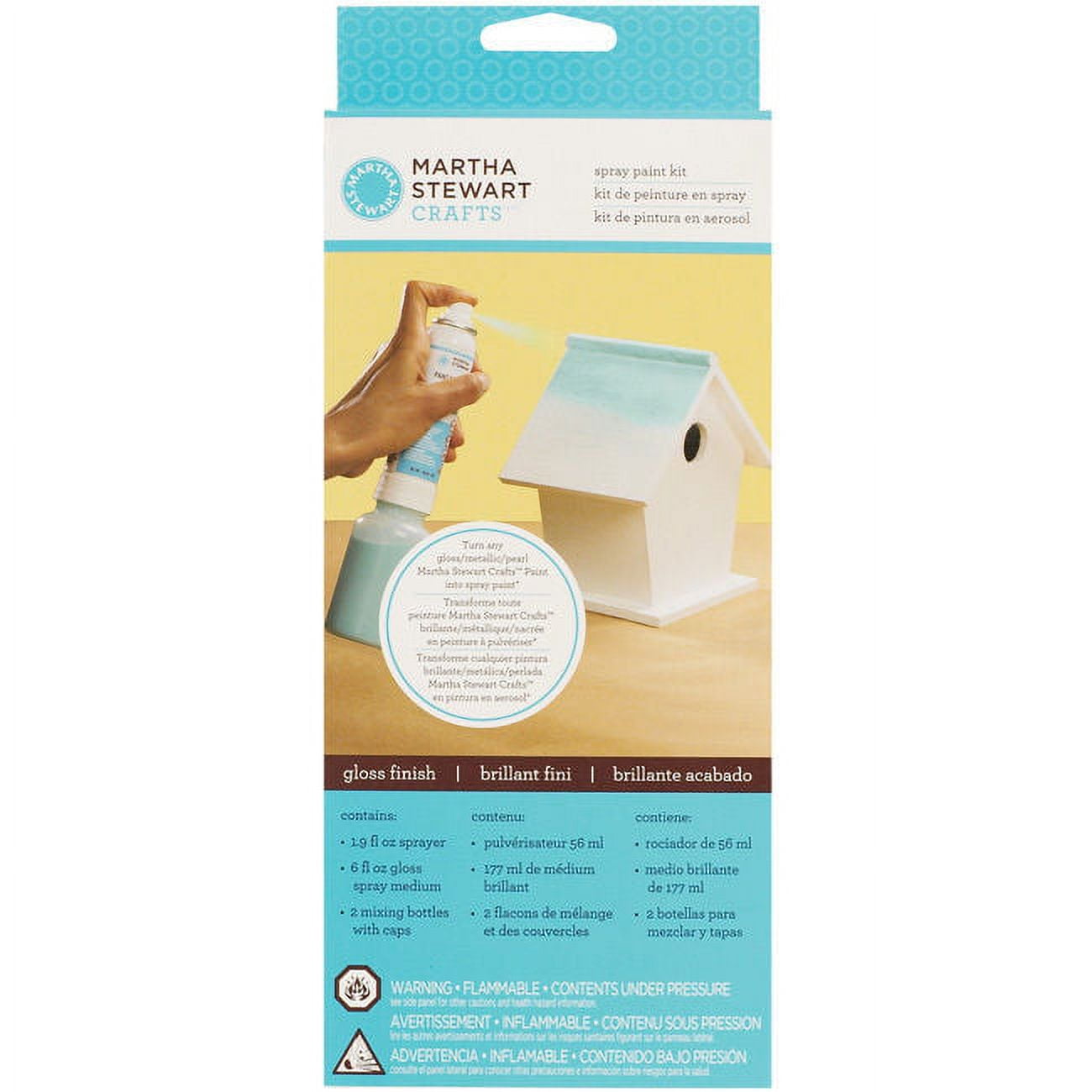 Martha Stewart Spray Paint KitGloss Finish