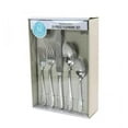 thumbnail image 1 of Martha Stewart Sutton 20 Piece Stainless Steel Flatware Set, 1 of 5