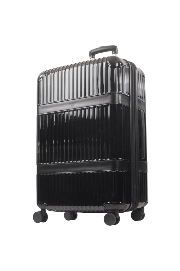 The Bedford 30 Inch Rolling Luggage, Hardshell Suitcase with Spinner Wheels, Black