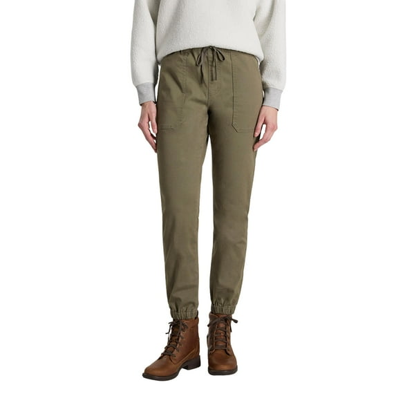 Martha Stewart Women’s Garden Jogger Pants – Lightweight, Stretchy Work Pants with Pockets for Comfort & Mobility