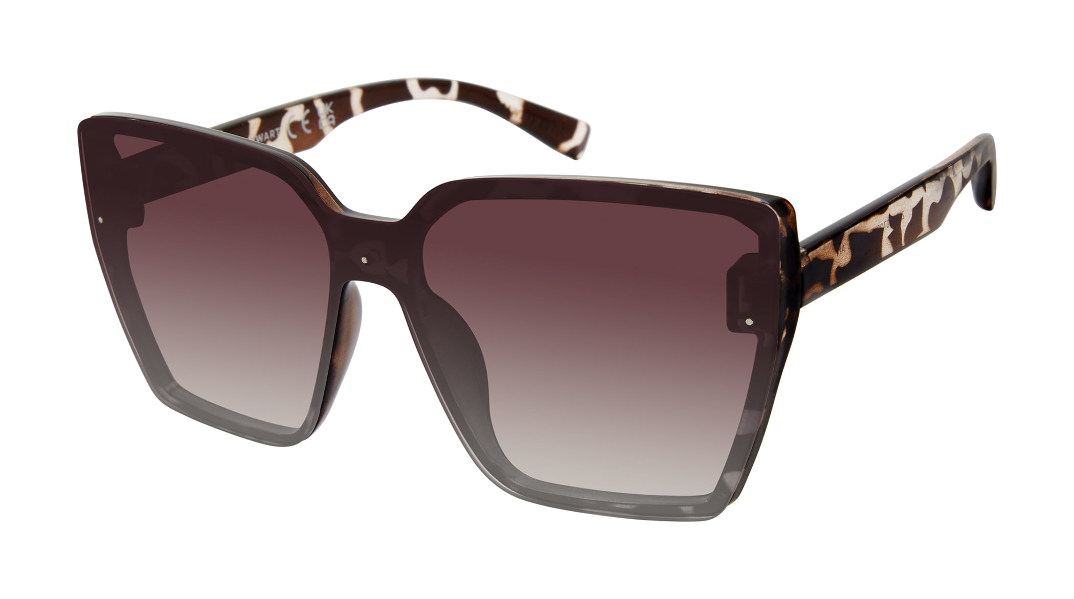 NWT Martha Stewart MS188 Women’s Square Cateye Sunglasses Martha Stewart Cat Eye Shield Sunglasses - UV400 Protection  main image 3