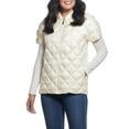 thumbnail image 1 of Martha Stewart Women’s Short Sleeve Packable Quilted Vest, 1 of 5