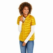 MARTHA STEWART Women's Short Sleeve Quilted Down Puffer Vest