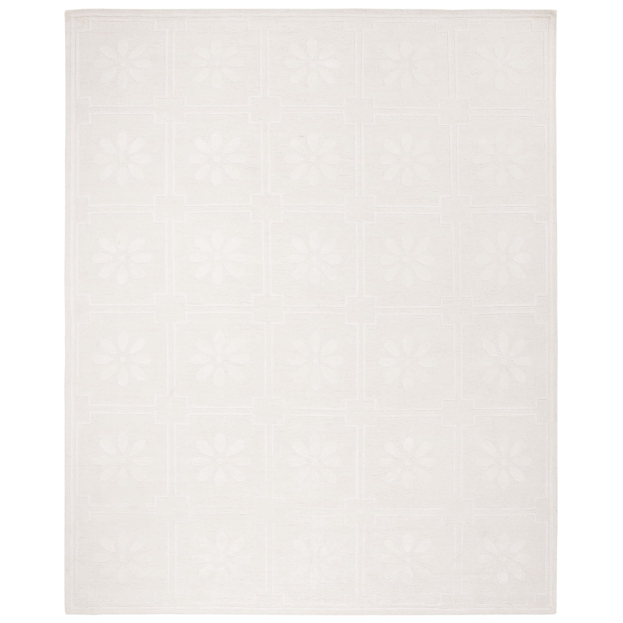 Martha Stewart by Daisy Square Silk/ Wool Rug 9' x 12' 9' x 12 ...