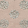 thumbnail image 1 of Martha Stewart  by  Medallions Silk/ Wool Rug Aqua/Marine 2'3" x 10' Runner 10' Runner, 4' x 6' Runner, Indoor Living Room, Bedroom, Dining Room, 1 of 5