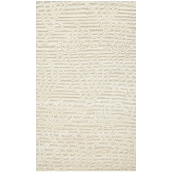 Martha Stewart Seaflora Pearl Rug - Rug Size: 5'6" x 8'6"