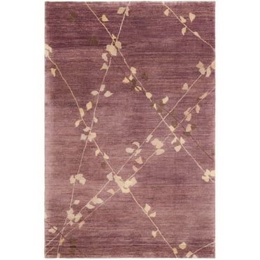Martha Stewart  by  Trellis Wool Rug Assorted 5'6" x 8'6" 6' x 9', 5' x 8' Indoor Living Room, Bedroom, Dining Room
