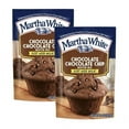 thumbnail image 1 of Martha White Chocolate Chocolate Chip Muffin Mix, 7.4 Oz Bag (2 pack), 1 of 4