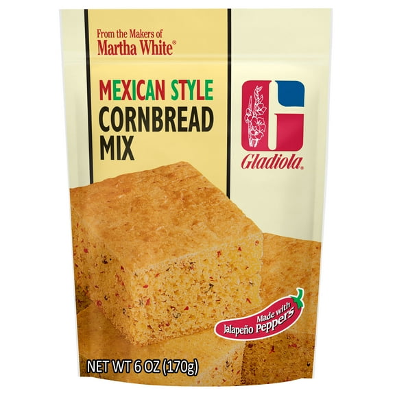 Martha White Gladiola Mexican Style Cornbread Mix, 6 oz Pouch