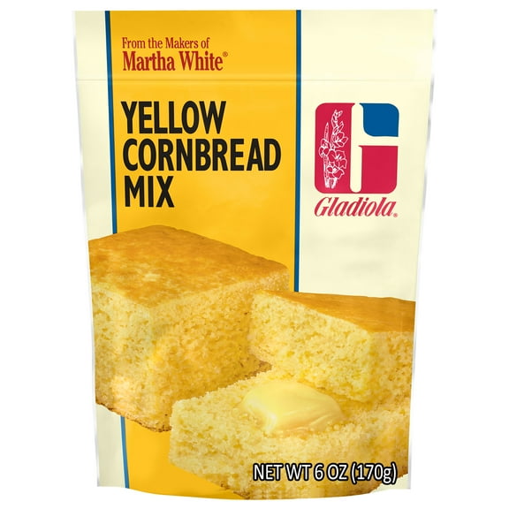 Martha White Gladiola Yellow Cornbread Mix, 6 oz Pouch