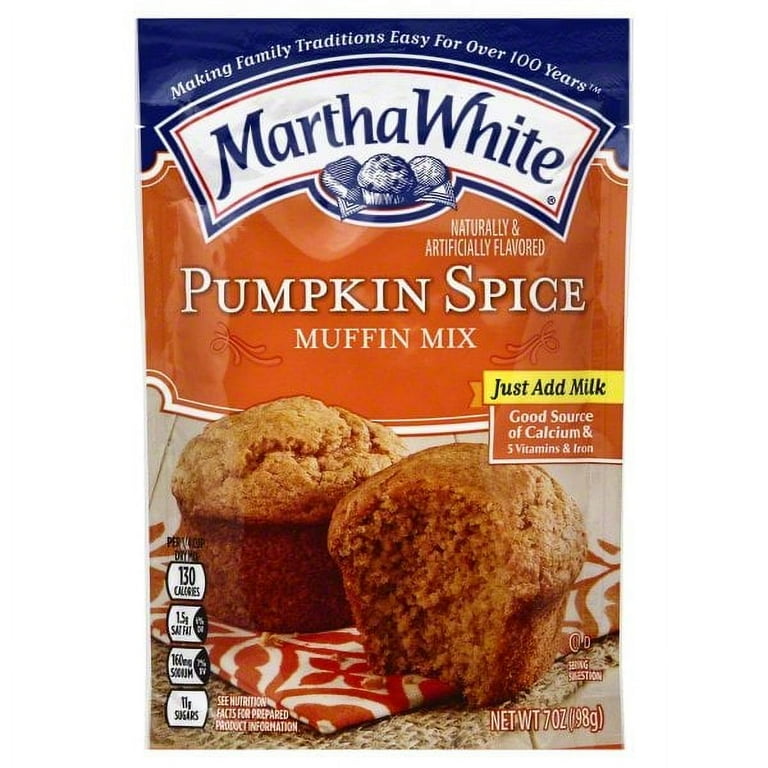スカルパンダMoldy Muffin & Sneaky Chestnut Martha White Quick Baking Pumpkin Spice Flavored Dessert