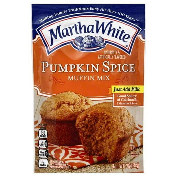 Martha White Pumpkin Spice Flavored Muffin Mix