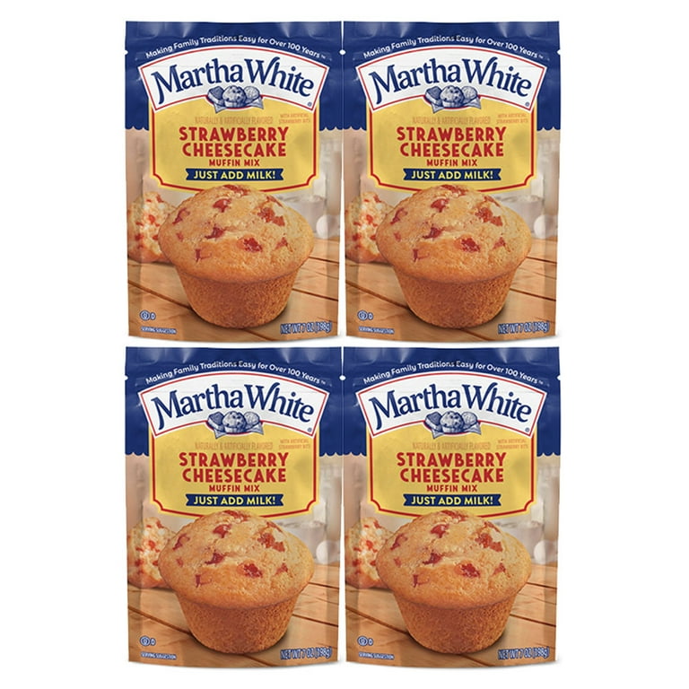 Muffin様✨ Martha White Strawberry Cheesecake Muffin Mix, 7 oz
