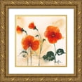 thumbnail image 1 of Marthe 20x20 Gold Ornate Wood Framed with Double Matting Museum Art Print Titled - Les Pensees I, 1 of 4