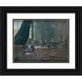 thumbnail image 1 of Marthe Massin 24x19 Black Ornate Framed Double Matted Museum Art Print Titled: The Studio of Marthe Verhaeren in Rue Potagere (1900), 1 of 5