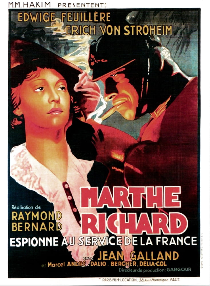 Marthe Richard Canvas Art -  (11 x 17)
