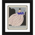 thumbnail image 1 of Marthe Romme 20x24 Black Ornate Framed Double Matted Museum Art Print Titled: The Twelve Months of the Year; Brumaire (1919), 1 of 5
