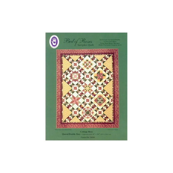 Marti Michell Bed of Roses Sampler Quilt Ptrn