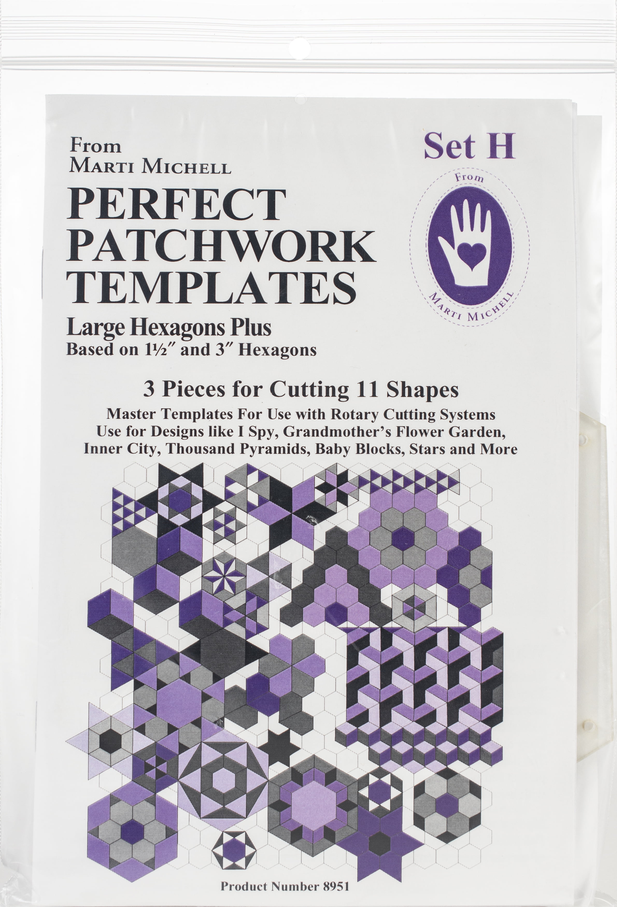 Plastic Embroidery Template Quilting Stencils Patchwork Tools Handmade DIY  F9K1 