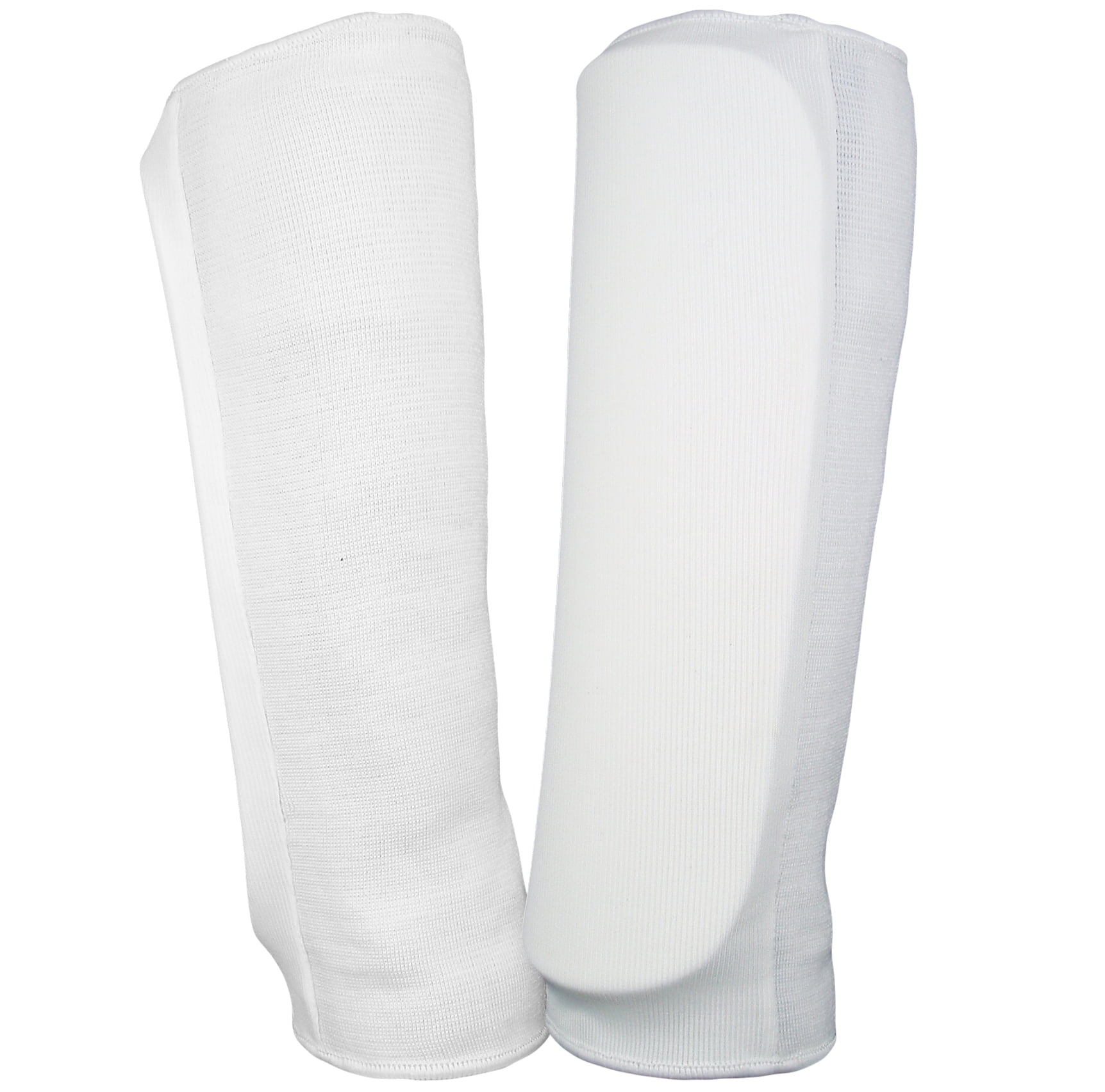 Martial Arts Elastic Cloth SHIN Padded Guard (Pair) TKD Karate MMA Shin ...