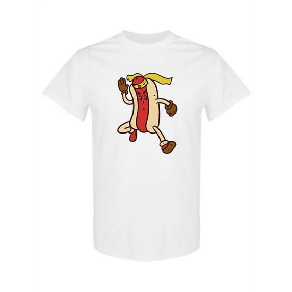 Martial Arts Hot Dog T-Shirt Men -SPIdeals Designs, Male Medium