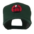 thumbnail image 1 of Martial Arts Logo Yin and Yang Embroidered Cap - Green OSFM, 1 of 5