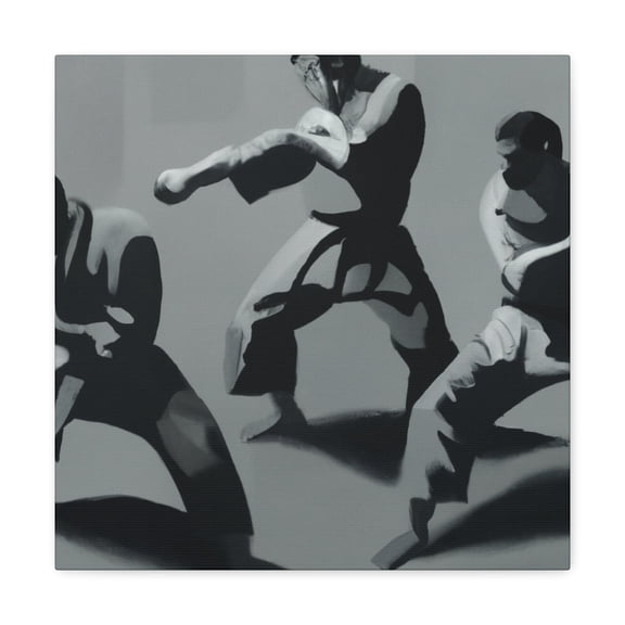 "Martial Arts Mastery" - Canvas