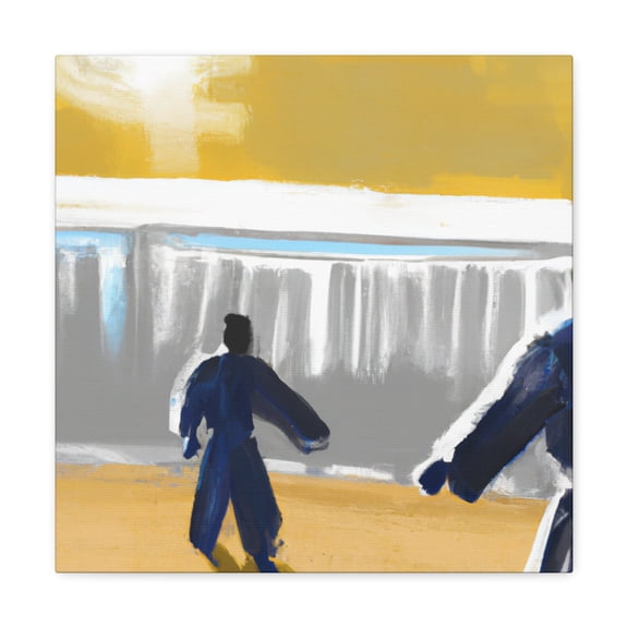 Martial Arts Minimalism - Canvas