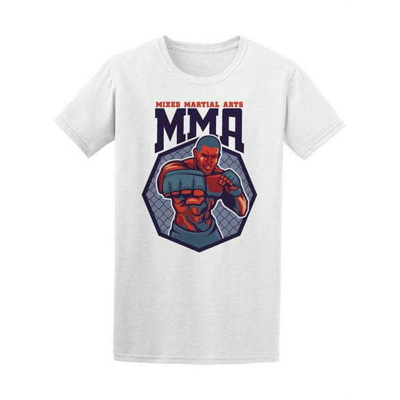 Martian Arts Mma Fighter Punch Tee Men's -Image by Shutterstock