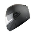 thumbnail image 1 of Martian Genuine Real Carbon Fiber Motorcycle Modular Flip up Full Face Helmet HB-BMF-B10 Matt Carbon Black, DOT Approved, 1 of 8