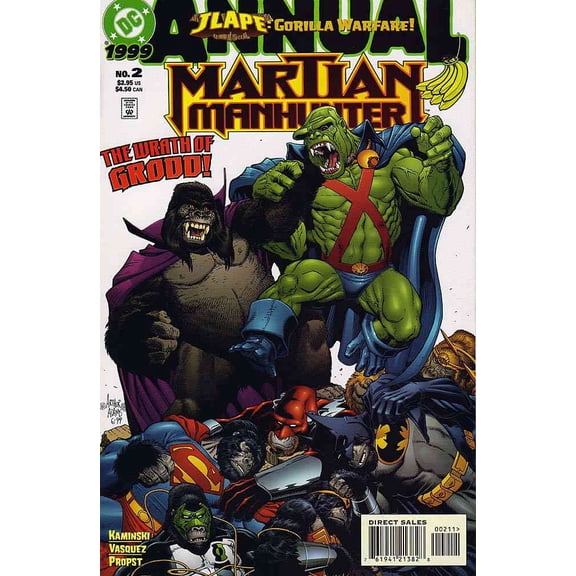 Martian Manhunter Annual #2 VF ; DC Comic Book