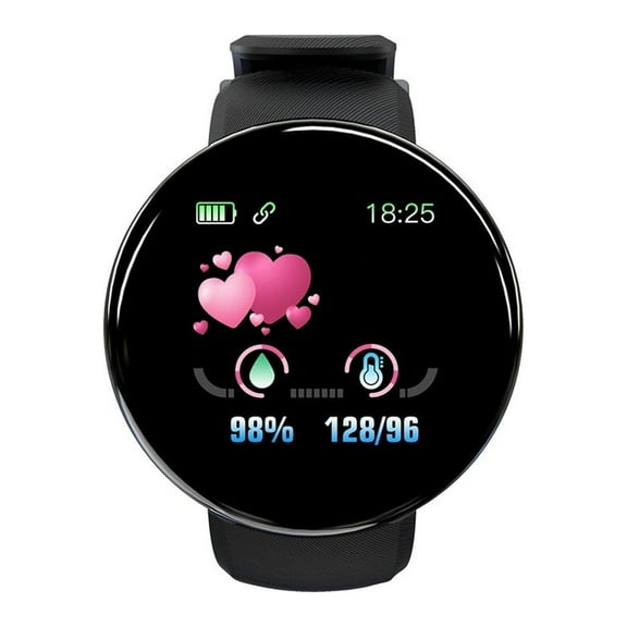 Martian Smart Health Watch Durable Smart Watch 3g Watch Smart Watch for Ladies D18S BT4.0 Smart Watch Sleep Fitness Watch, 1.44 Inch Upgraded Screen